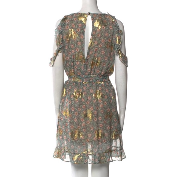 The Kooples Silk A-Line Mini Dress - Picture 3 of 7